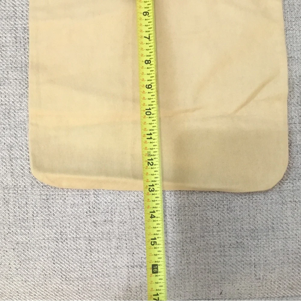 Sergio Rossi Tan Drawstring Dust Bag